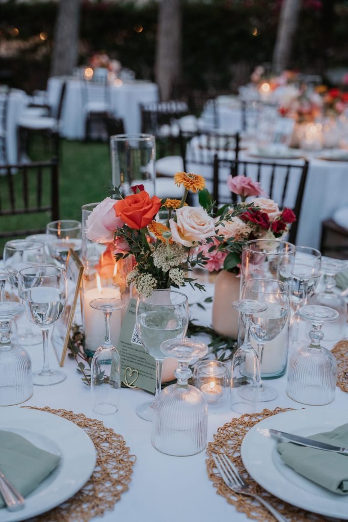 vases centerpiece
