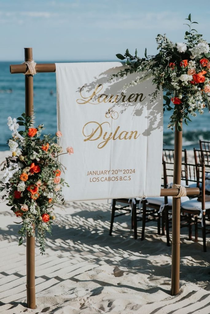 drape signage