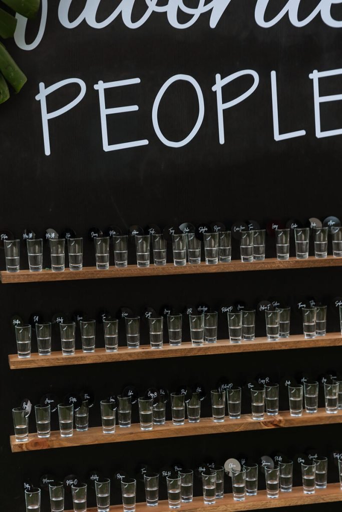 tequila shot signage