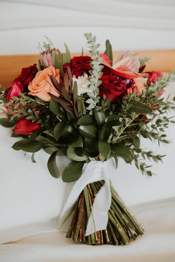 romantic bridal bouquet