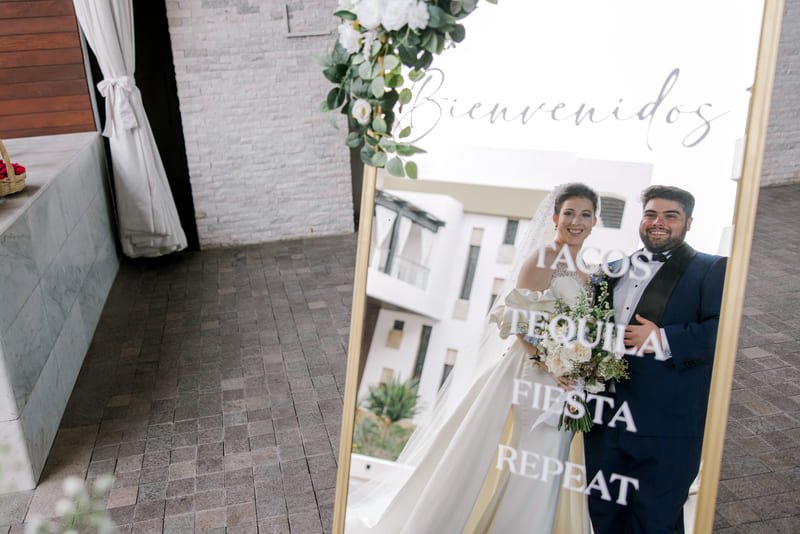 mirror signage
