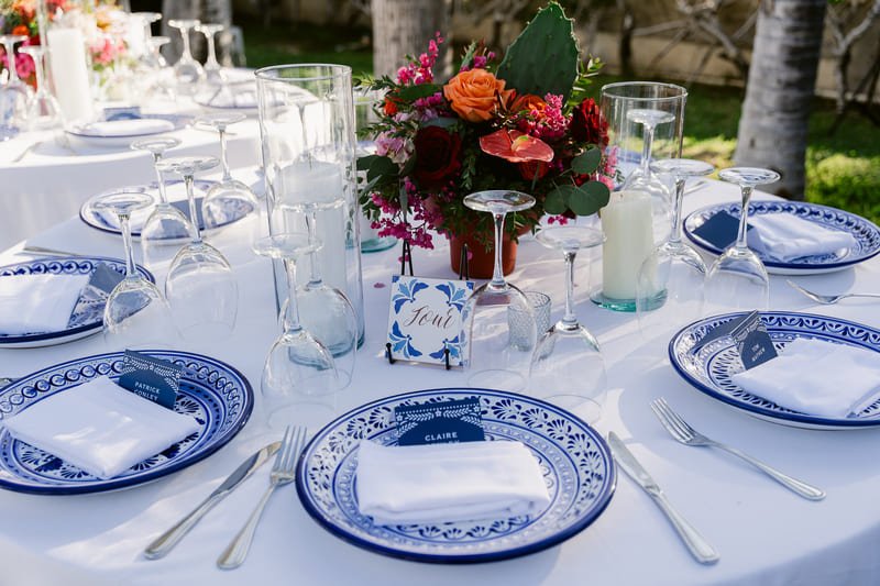 Talavera centerpiece